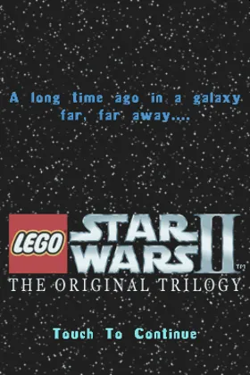 LEGO Star Wars II - The Original Trilogy (USA) (Rev 1) screen shot title